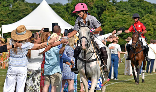 Polo players