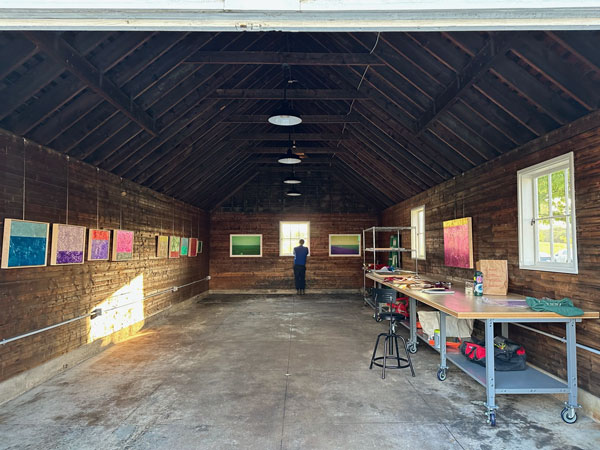 Artist in Residency Display