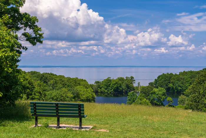 overlooking sound